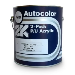 Berger Autocolor 2K P/U Acrylic White 1L 0420-12WJ90- 